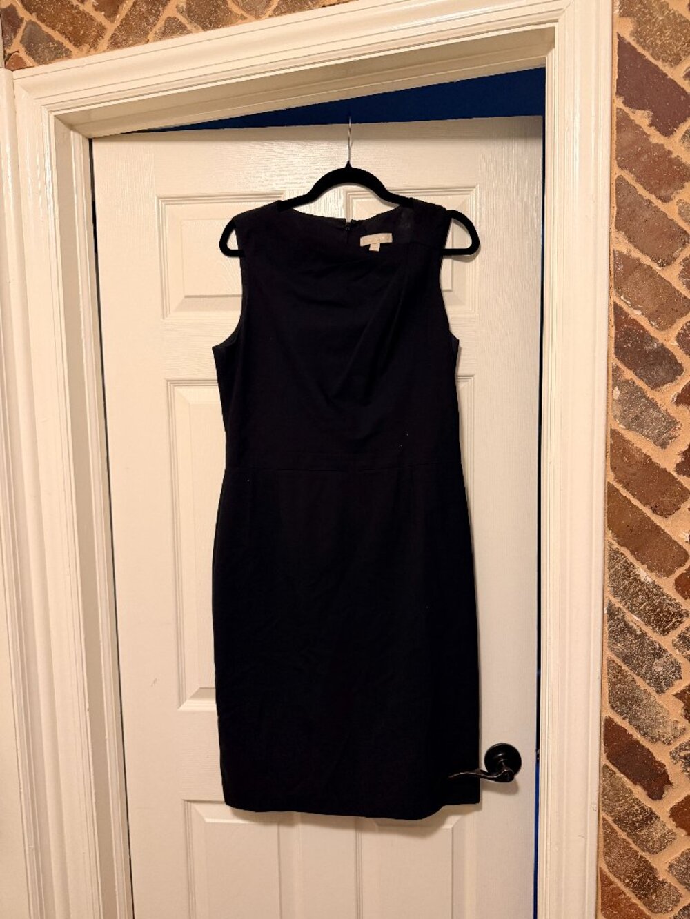 Banana Republic Black Sheath Dress Size 12